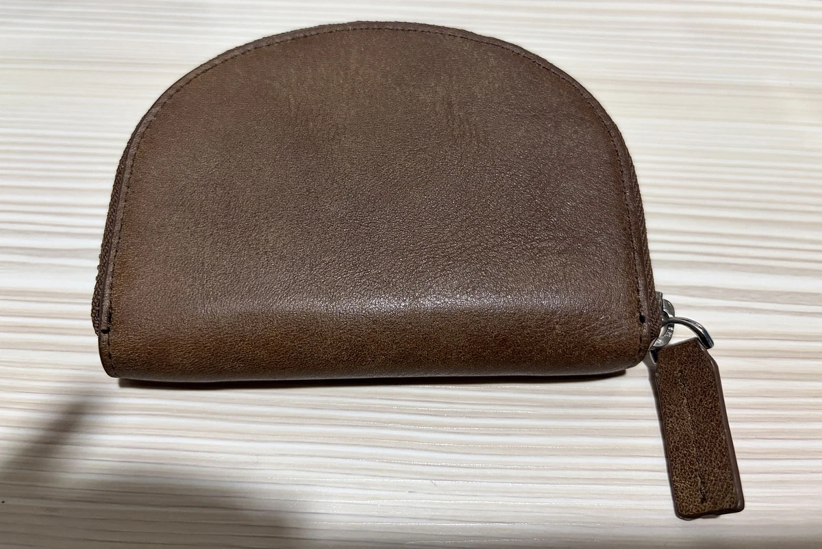 Root 真皮卡片零錢包 百貨公司專櫃 圖片 2