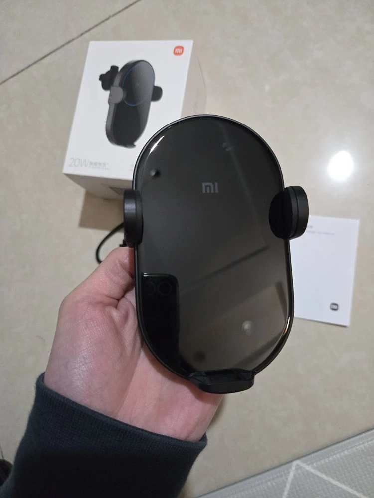 小米無線車充 20W 無線快充 車載充電器 圖片 2