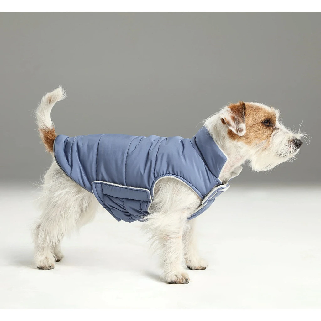 PEHOM 雙面寵物外套背心 - 藍白色 圖片 2