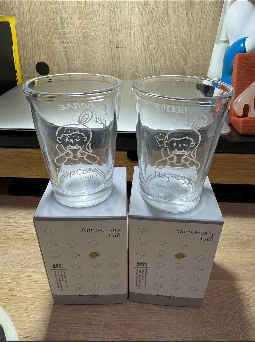 <贈物> 全新好在乎週年限定玻璃水杯 150ml*2 商品圖片
