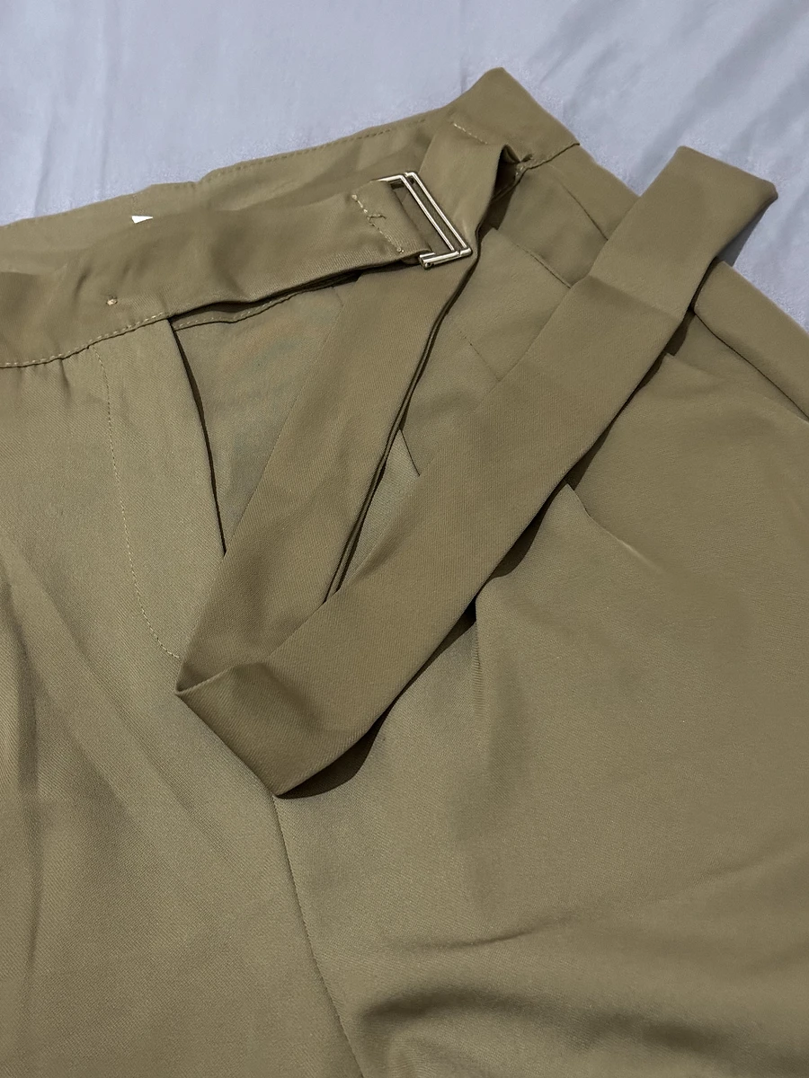 卡其軟料西裝褲 圖片 4