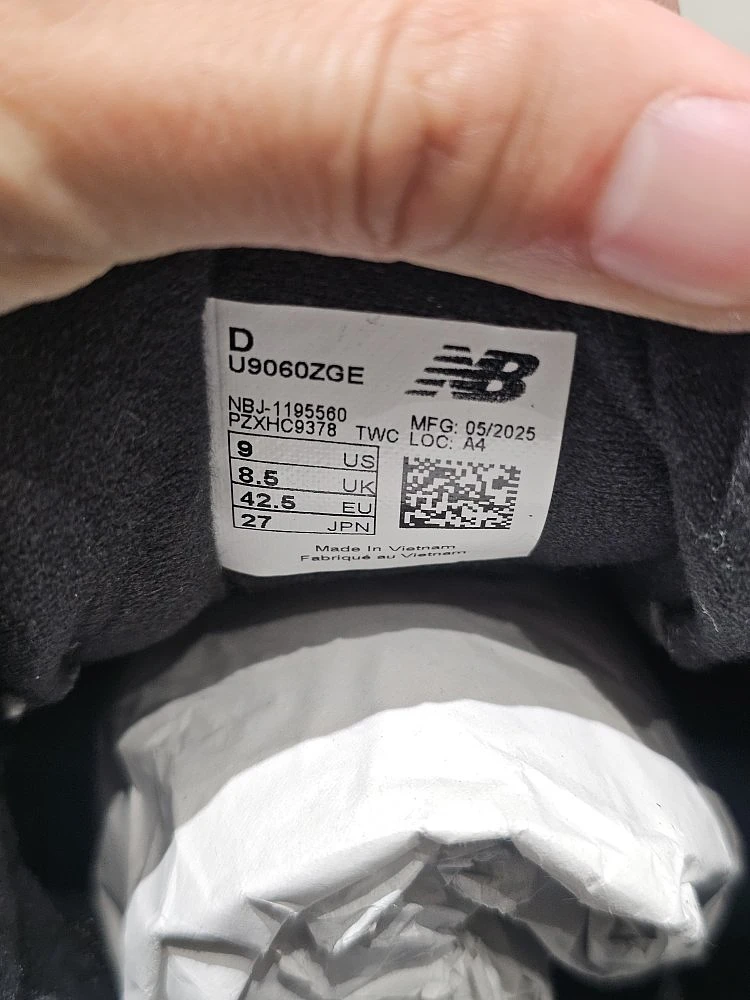 New balance U9060ZGE 圖片 2