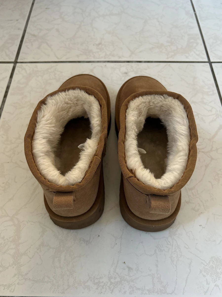 DONGCHICHI 咖啡色短筒雪靴 23cm （🉑賣貨便） 圖片 2