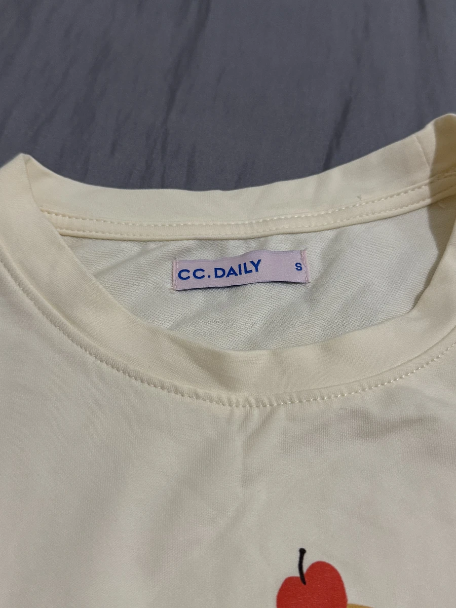 Caco 咻咻熊聯名短版t 圖片 2