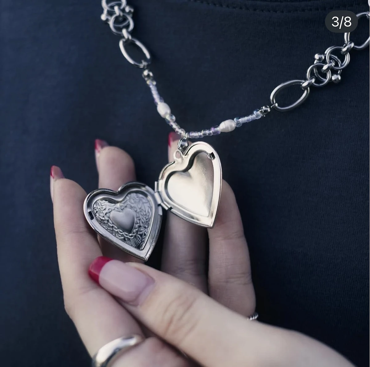 Locket愛心項鏈 o_nate_d 商品圖片