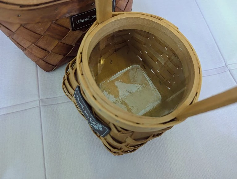 編織籃 提籃 擺攤道具 結婚佈置 圖片 3