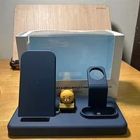Kakao Friends Ryan 萊恩 充電座 三合一充電座 無線充電 AirPod