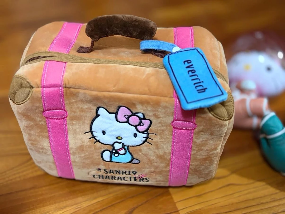 HelloKitty 登機箱毯子&2000年經典Kitty&海綿寶寶 圖片 3