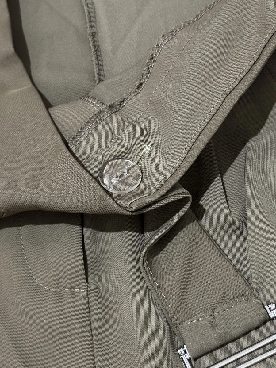 卡其軟料西裝褲 圖片 3