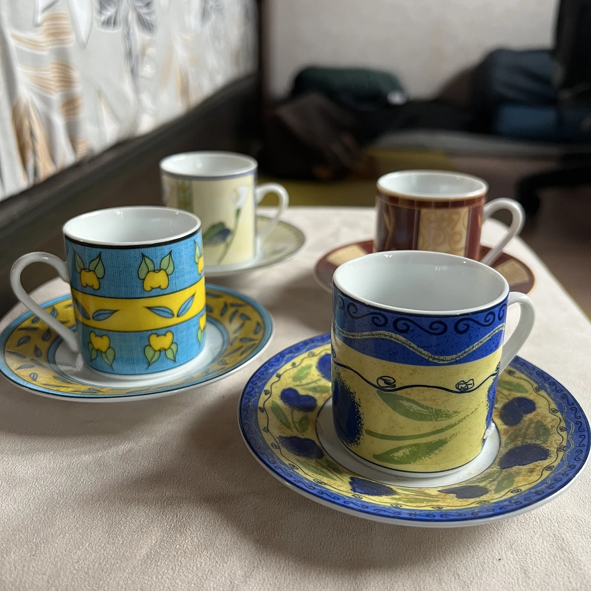 4入陶瓷firenze espresso濃縮咖啡杯盤組 商品圖片