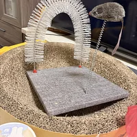 貓咪彈簧鼠鼠玩具