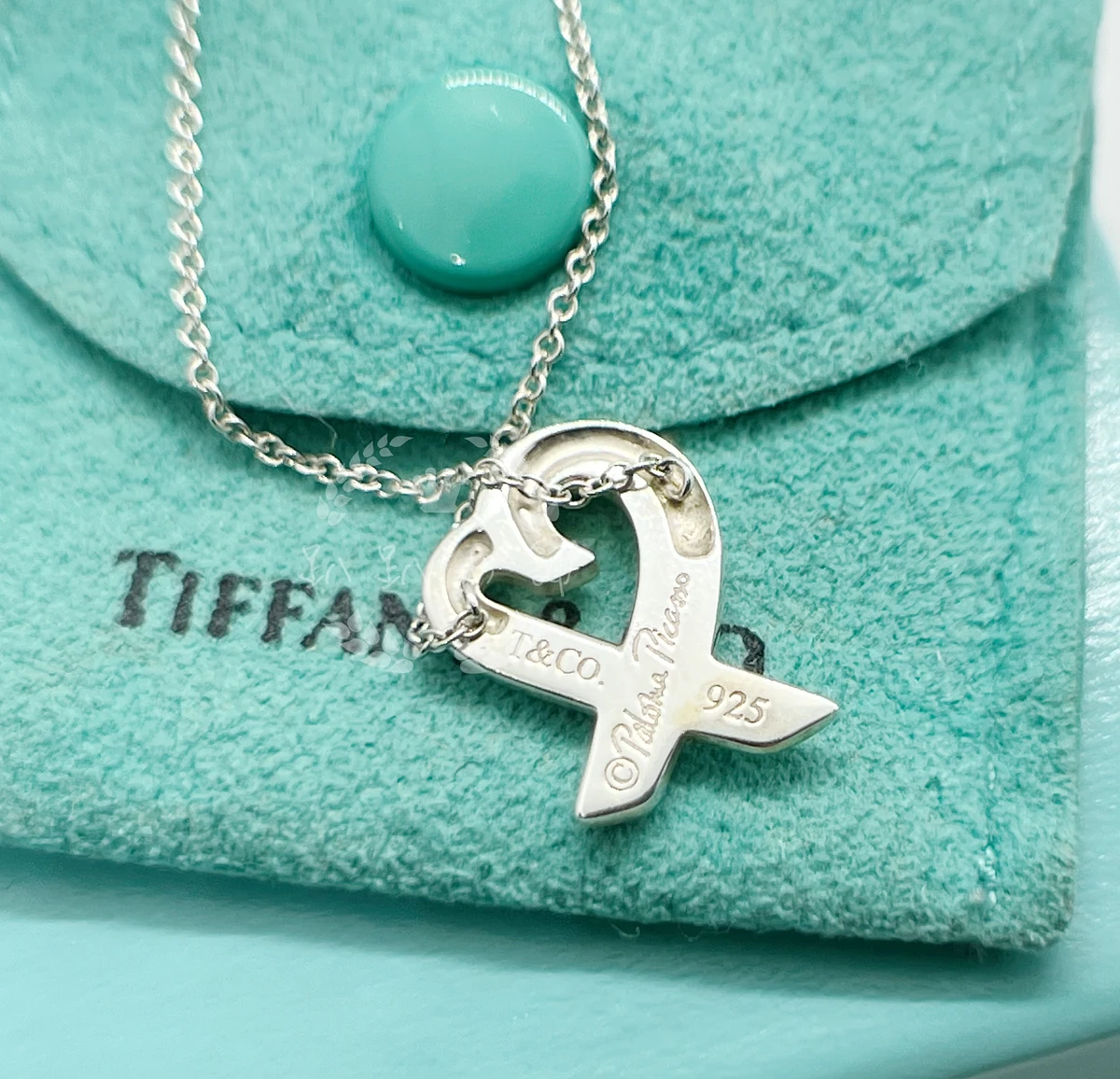 極新正品Tiffany &Co  Loving Heart愛心項鍊配件齊全2602091668 圖片 2