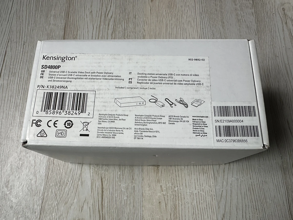 kensington SD4800P USB-C 10Gbps 可擴展視訊擴充基座 擴展塢 圖片 3