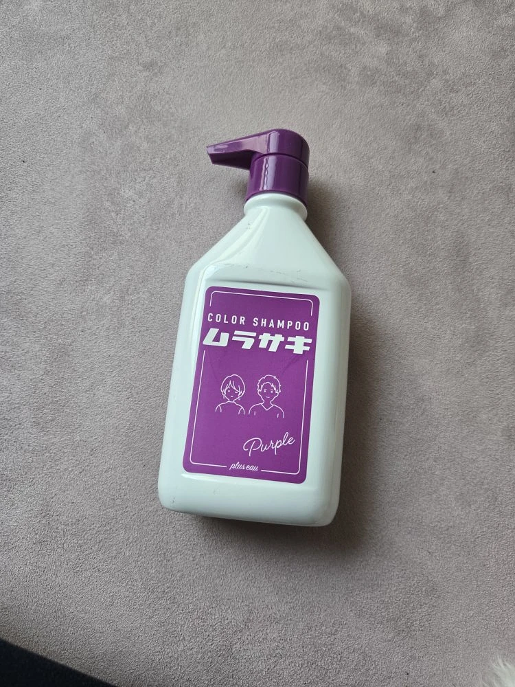 日本 plus eau固色洗髮精 280ml 紫色 商品圖片