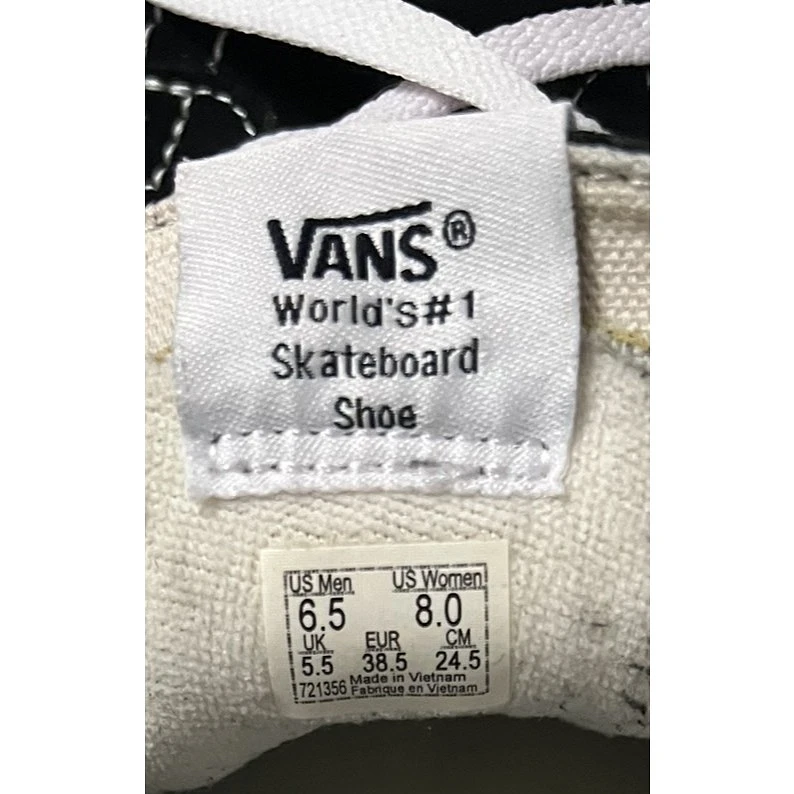 VANS 經典款 滑板鞋 長筒 女鞋 台南 24.5cm 圖片 4