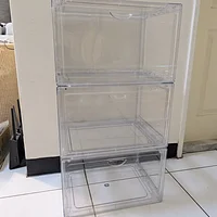 透明鞋盒3個