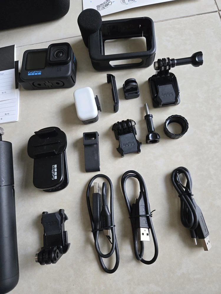 GoPro 11 旅遊拍攝 有麥克風 Volta 2支 整組含收納箱 圖片 4