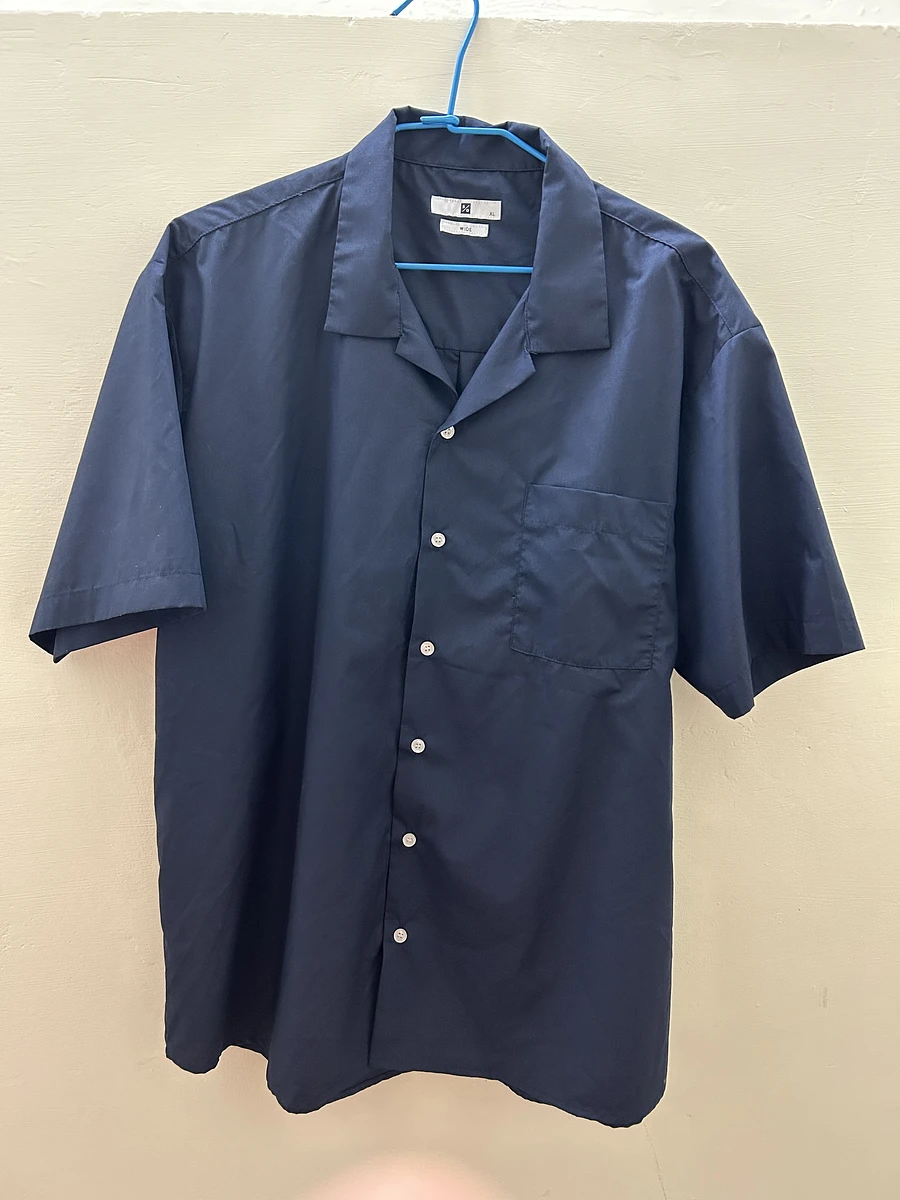 深藍襯衫 尺寸XL  直線襯衫  尺寸XL 商品圖片