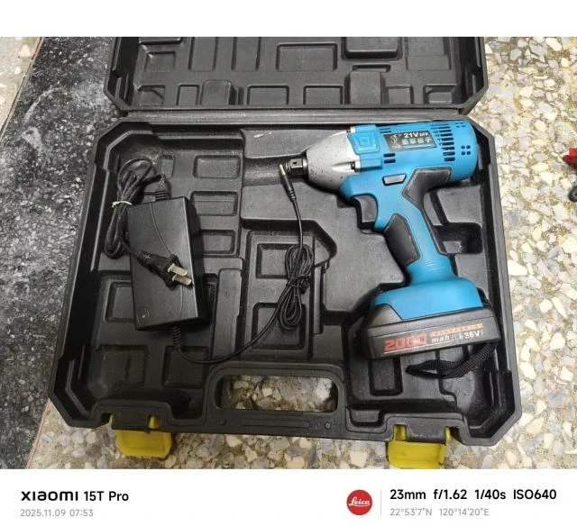 機械堂 21V 四分電動 扳手 商品圖片