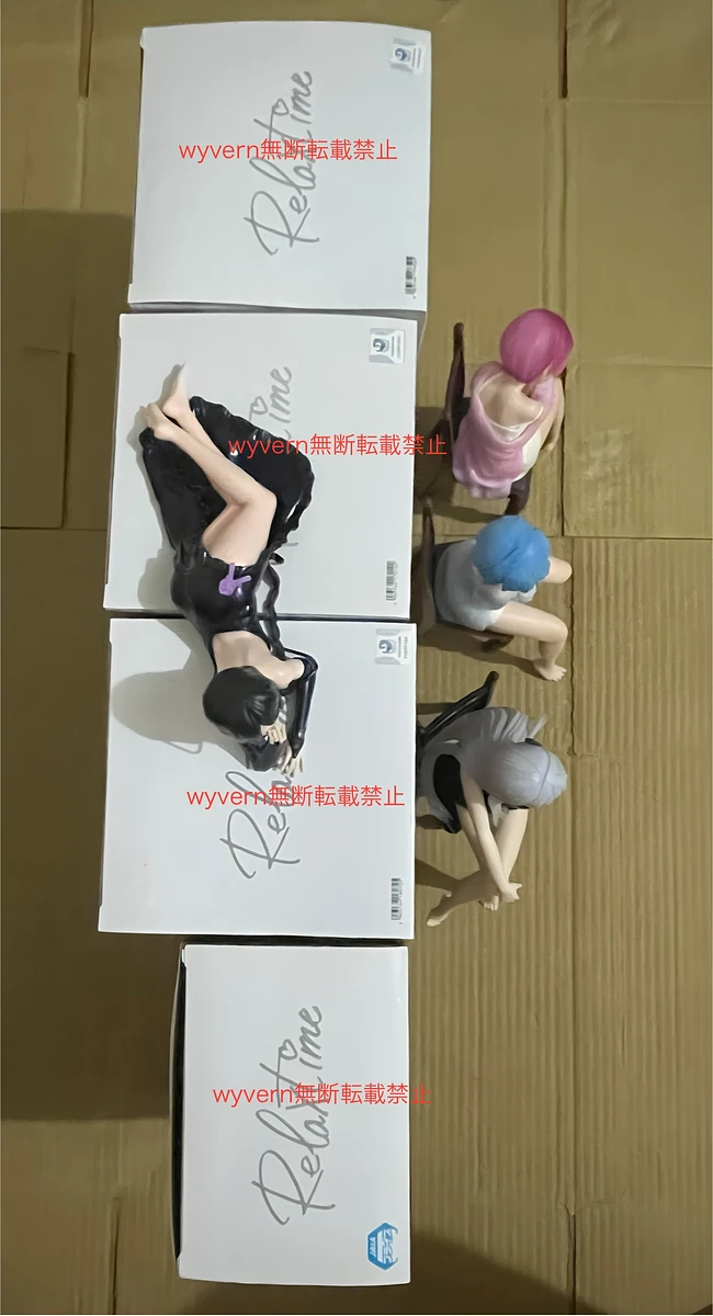 Re0 雷姆 拉姆 獵腸者 艾姬多娜 relax time 正版 日版 圖片 3