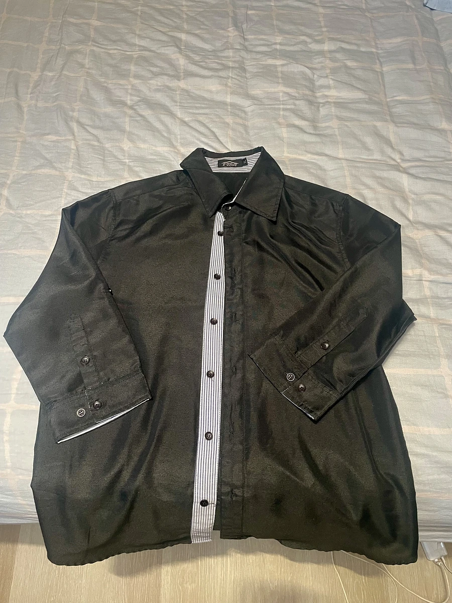 長袖黑襯衫 商品圖片