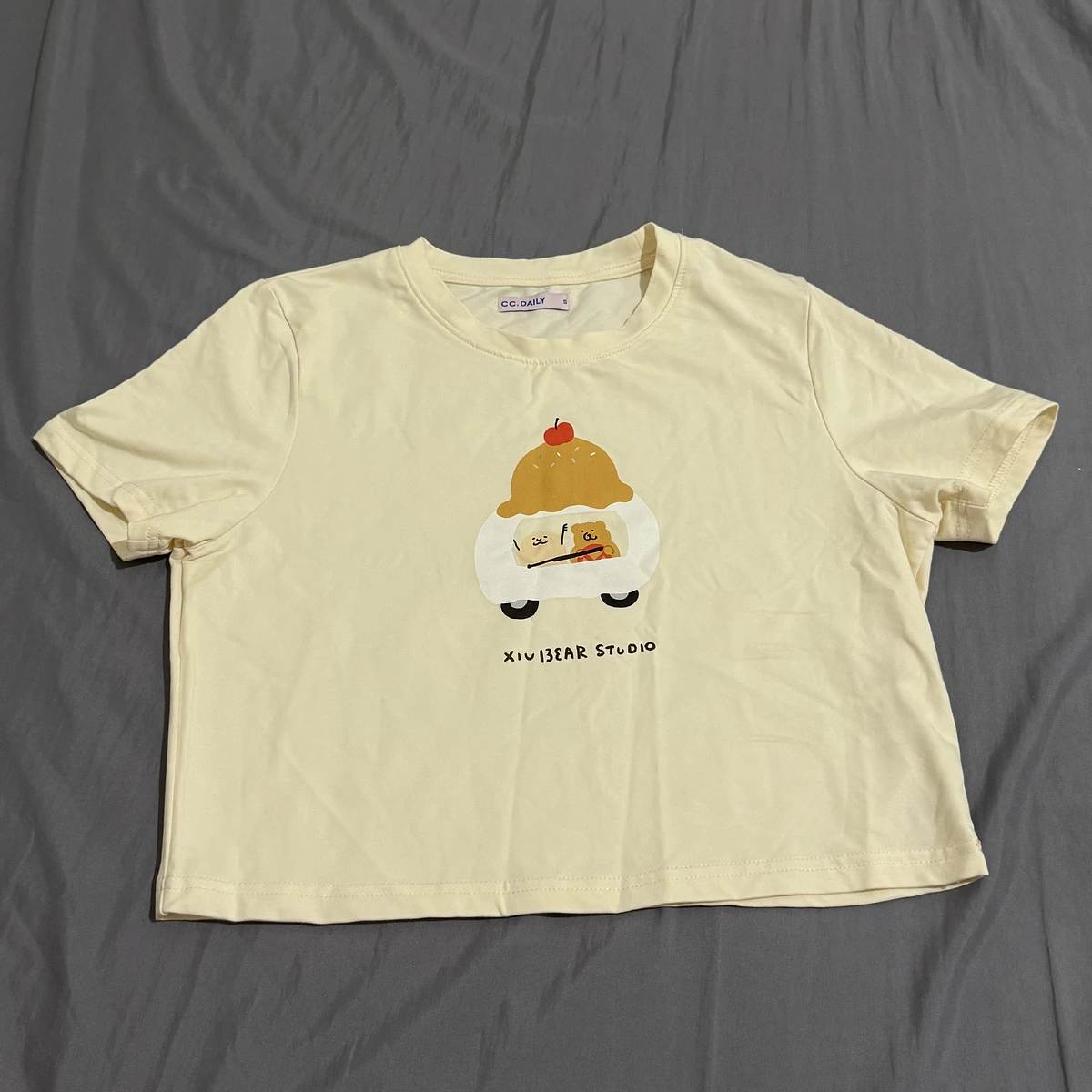 Caco 咻咻熊聯名短版t 商品圖片