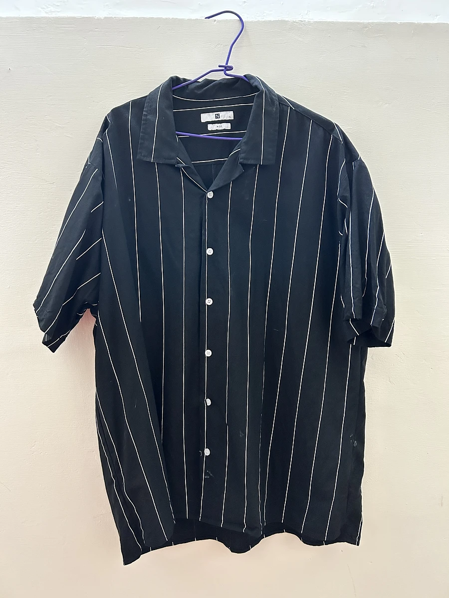 深藍襯衫 尺寸XL  直線襯衫  尺寸XL 圖片 2