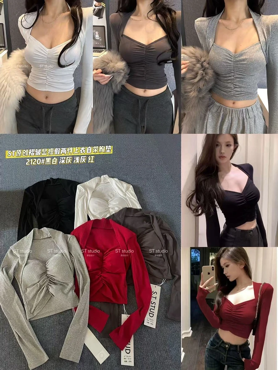 兩穿短版上衣 商品圖片