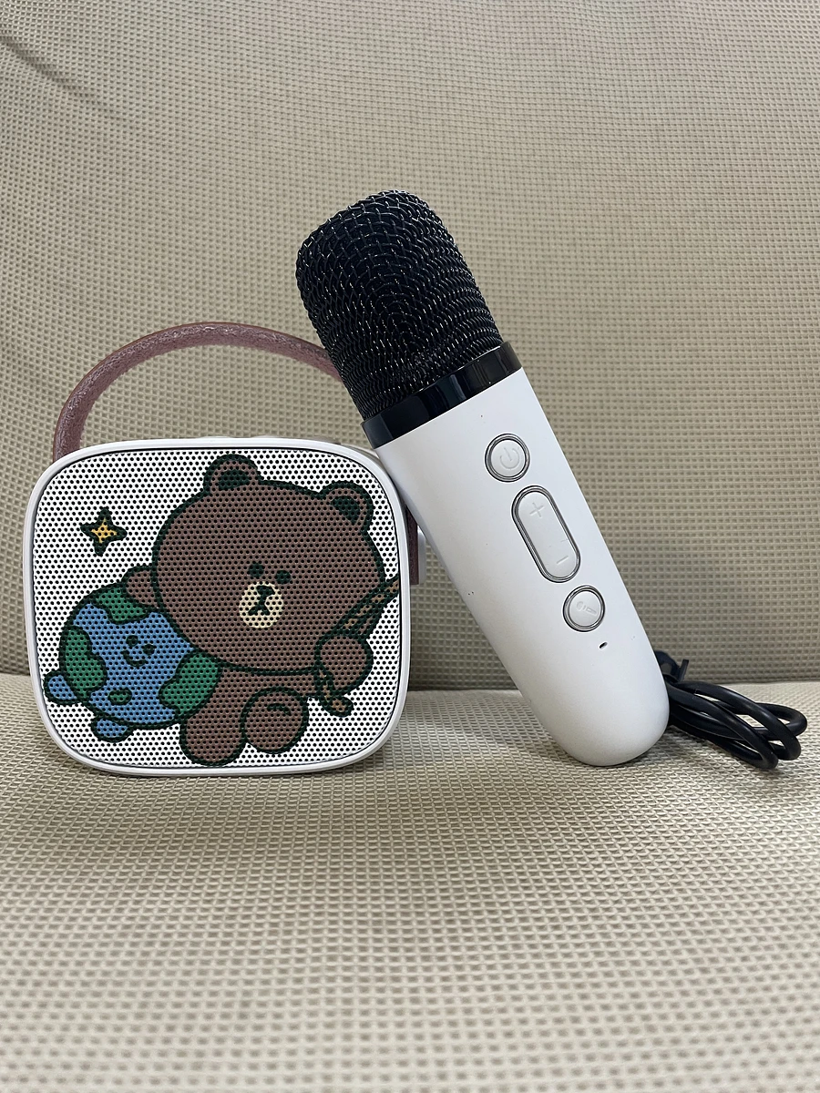 Line Friend 熊大 無線麥克風  自我發聲麥克風Watsons 屈臣氏 商品圖片