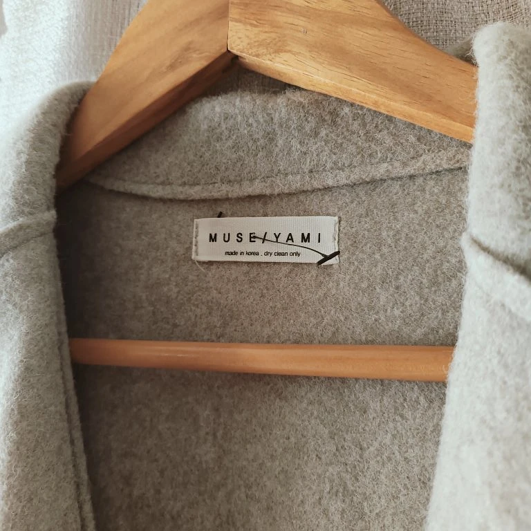 ˗ˏˋ 𐂂 正韓奶奶灰刷毛外套ˊˎ˗ 圖片 3