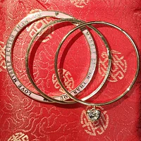 二手  JUICY COUTURE 手環 粉色