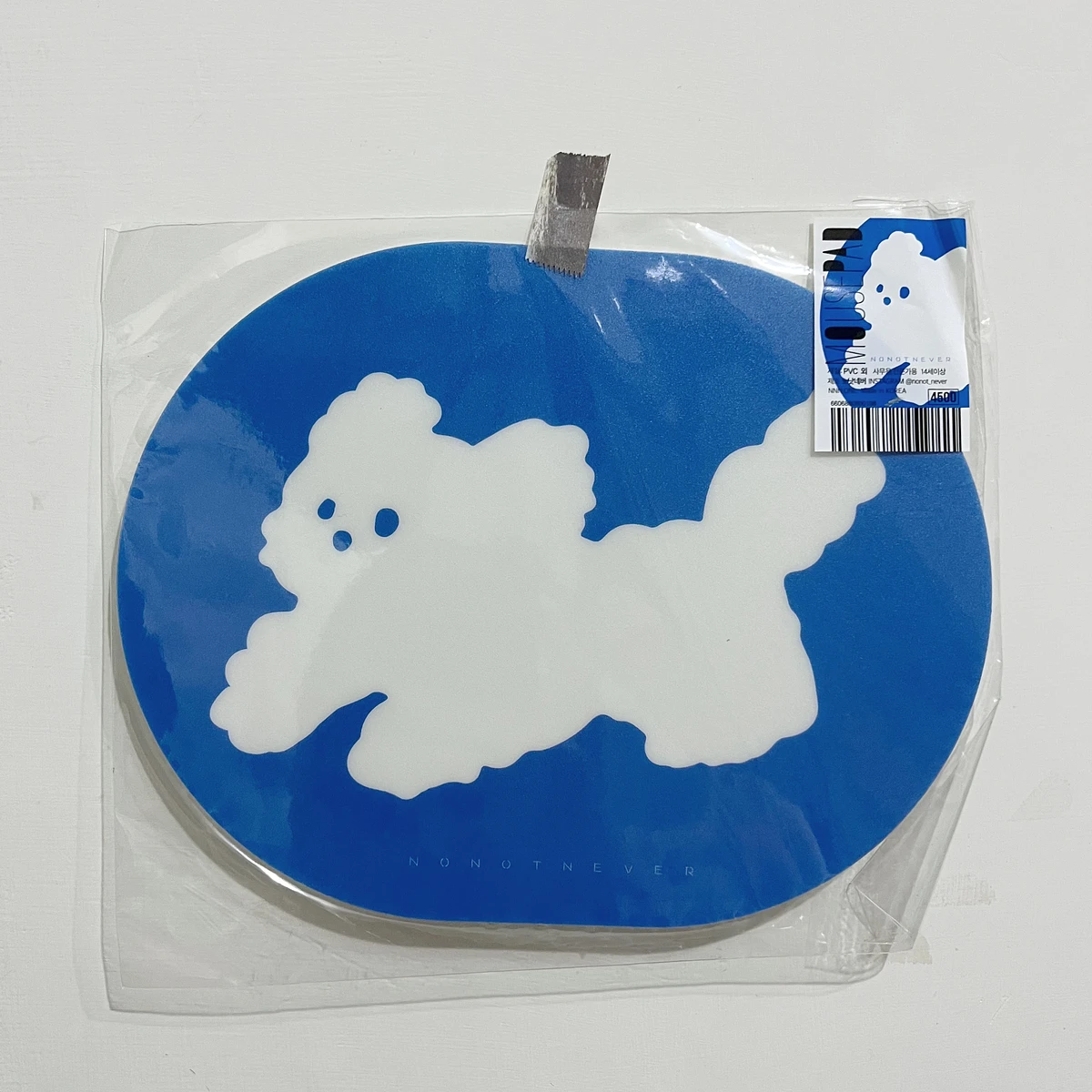 韓國文創  NO NOT NEVER 狗狗滑鼠墊 商品圖片