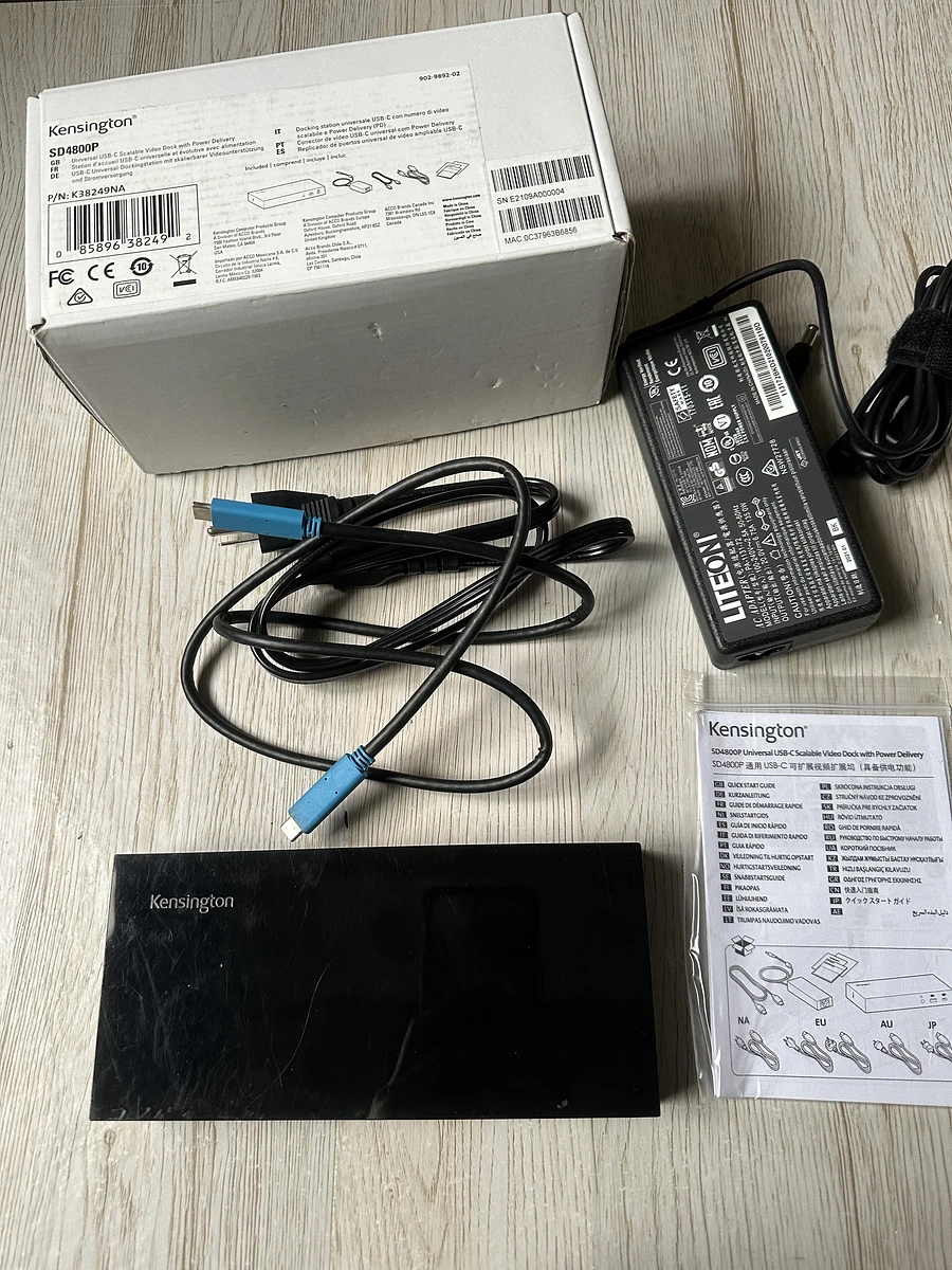 kensington SD4800P USB-C 10Gbps 可擴展視訊擴充基座 擴展塢 圖片 2
