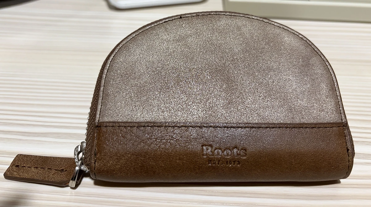 Root 真皮卡片零錢包 百貨公司專櫃 商品圖片