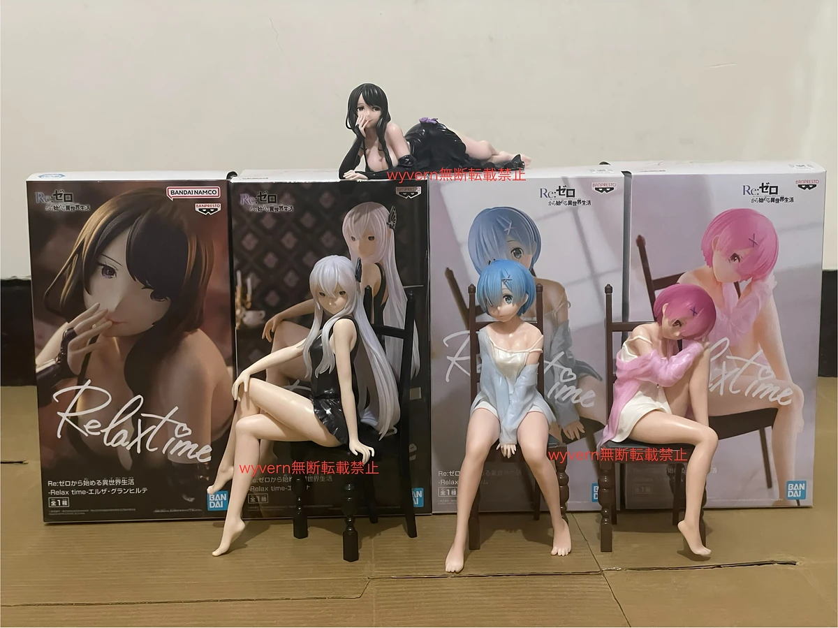 Re0 雷姆 拉姆 獵腸者 艾姬多娜 relax time 正版 日版 圖片 2