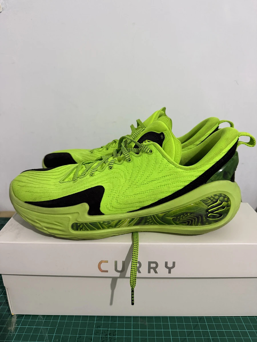 Curry12螢光綠 商品圖片